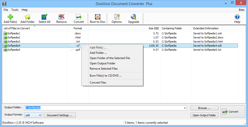 Doxillion Document Converter Plus 7.25 download the new